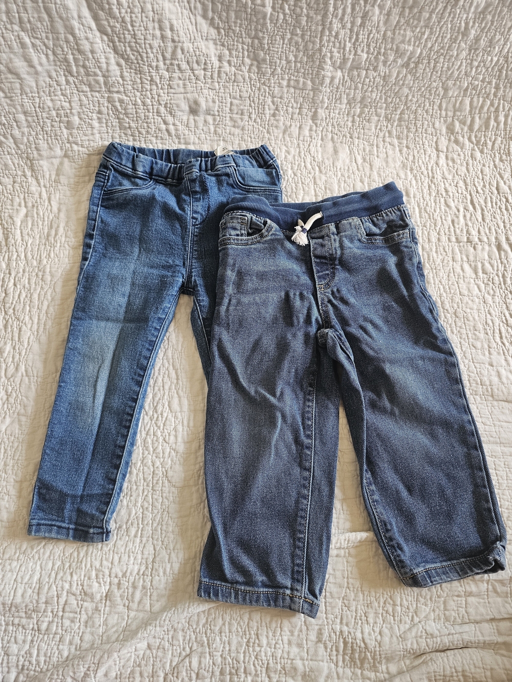 Kids Stretch Denim Pants - Blue Boy 2T H&M/Okie Dokie